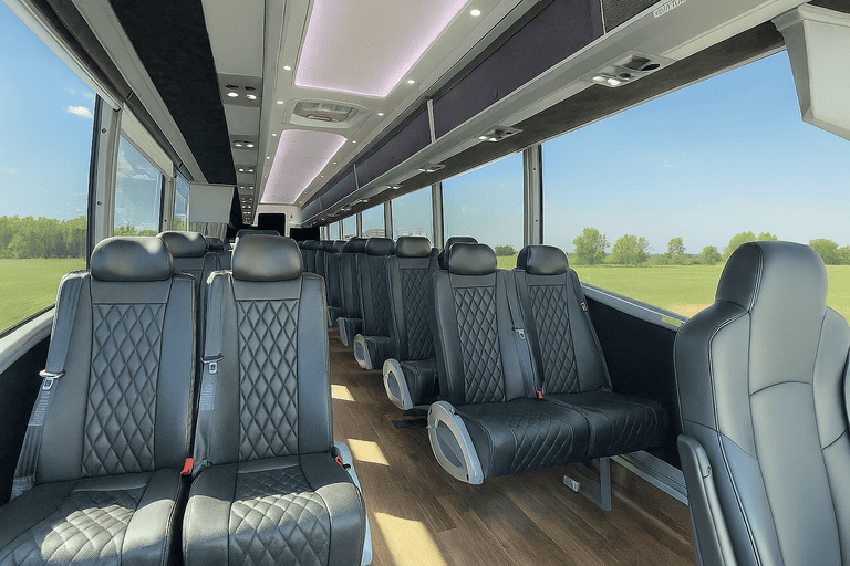 coach bus in Weston