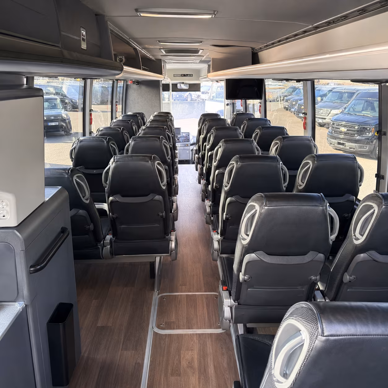 charter buses for weston corporate sporting events and client entertainment