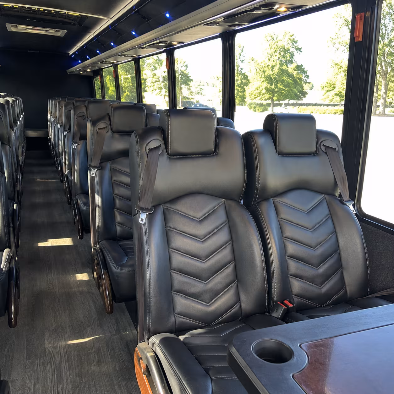 charter buses for weston corporate wine events and team outings
