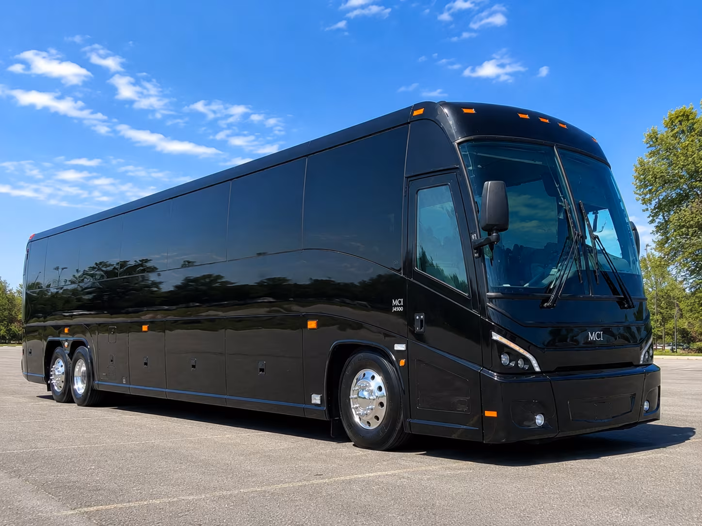 out of state charter buses from weston to georgia and the carolinas