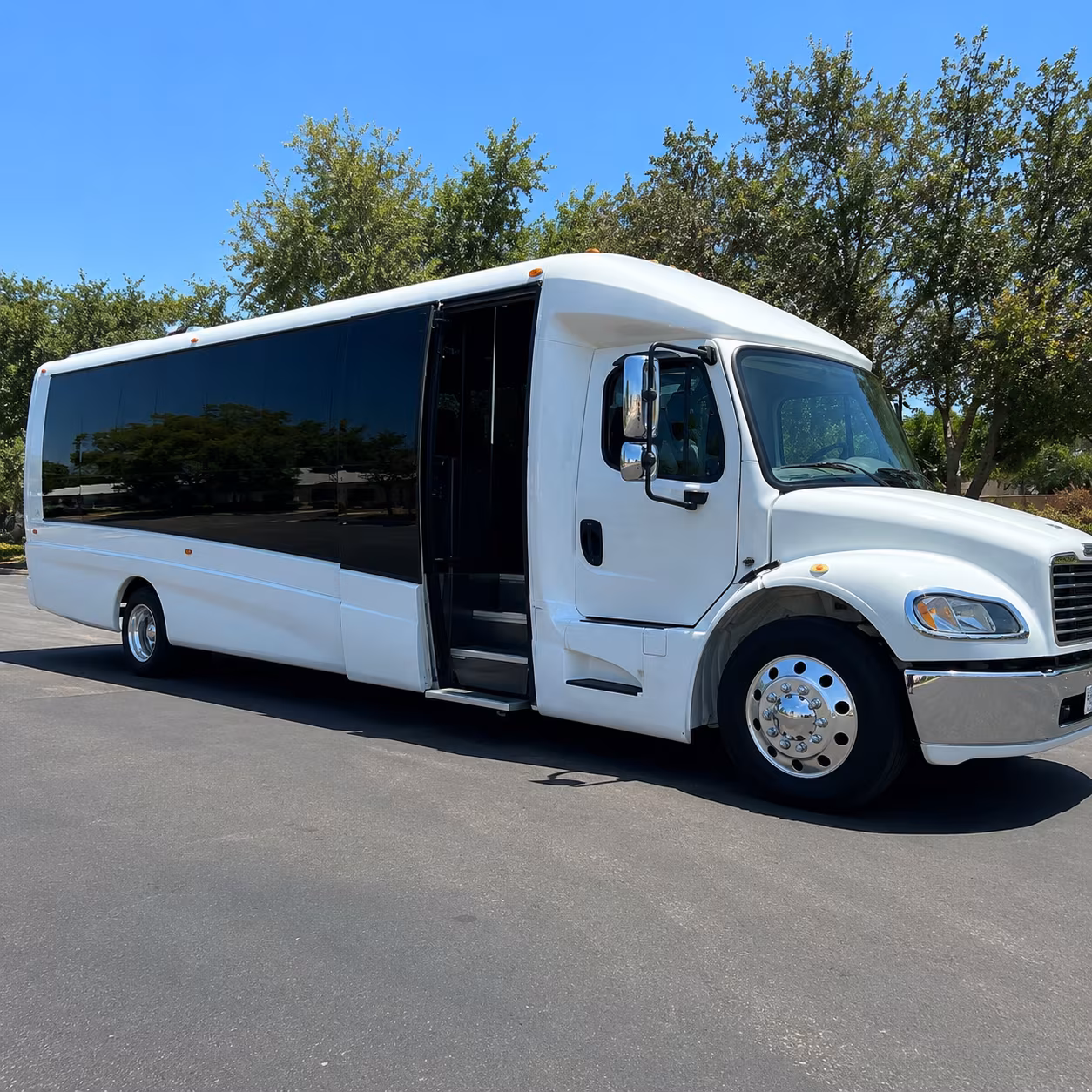 private event buses for weston group outings