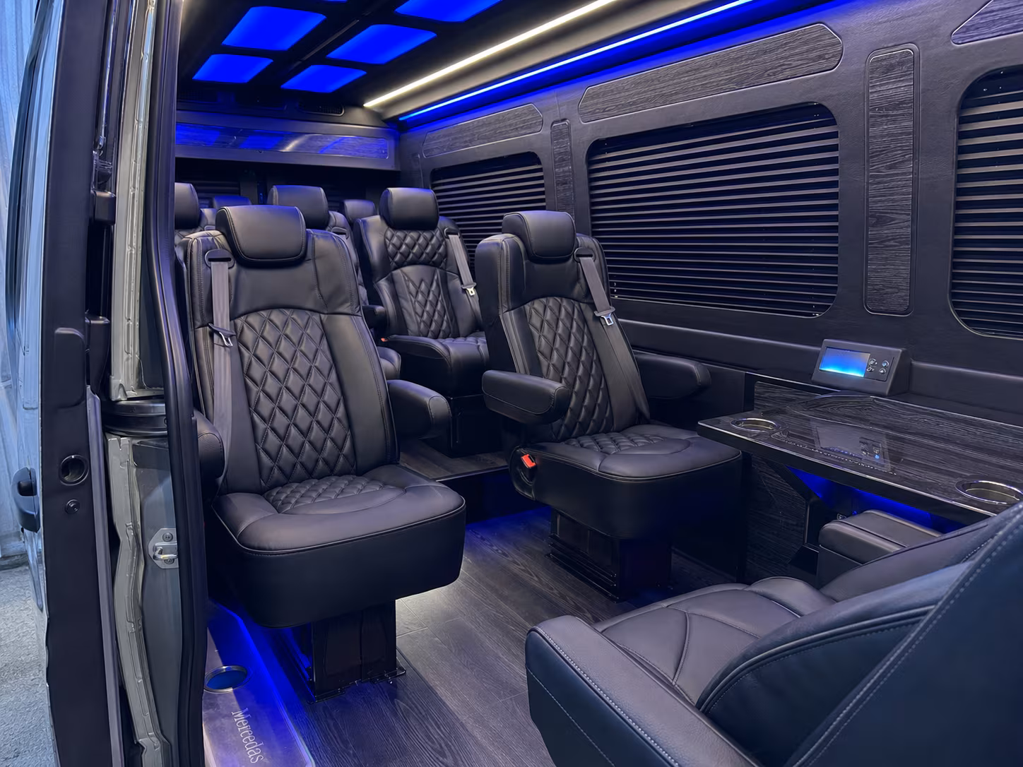 sprinter van transportation for groups and events across weston