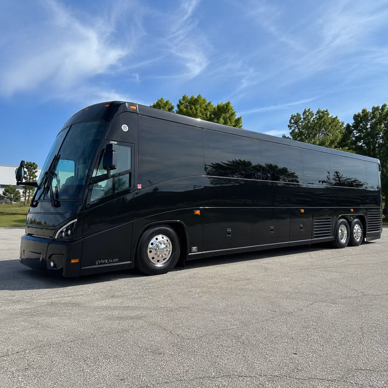 weston 56 passenger charter bus