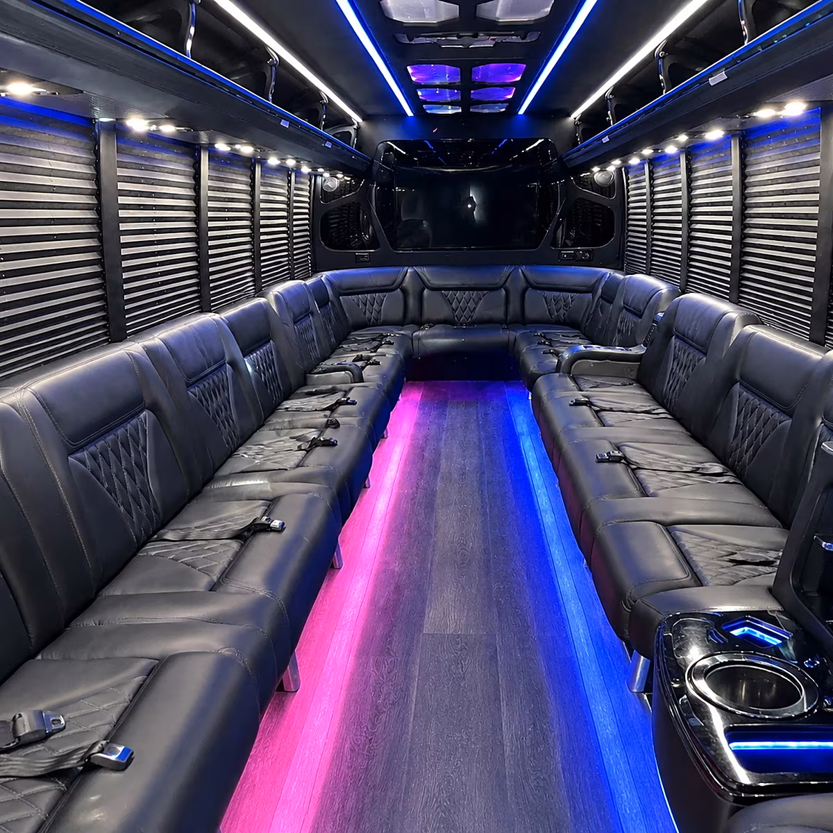 weston party bus inside