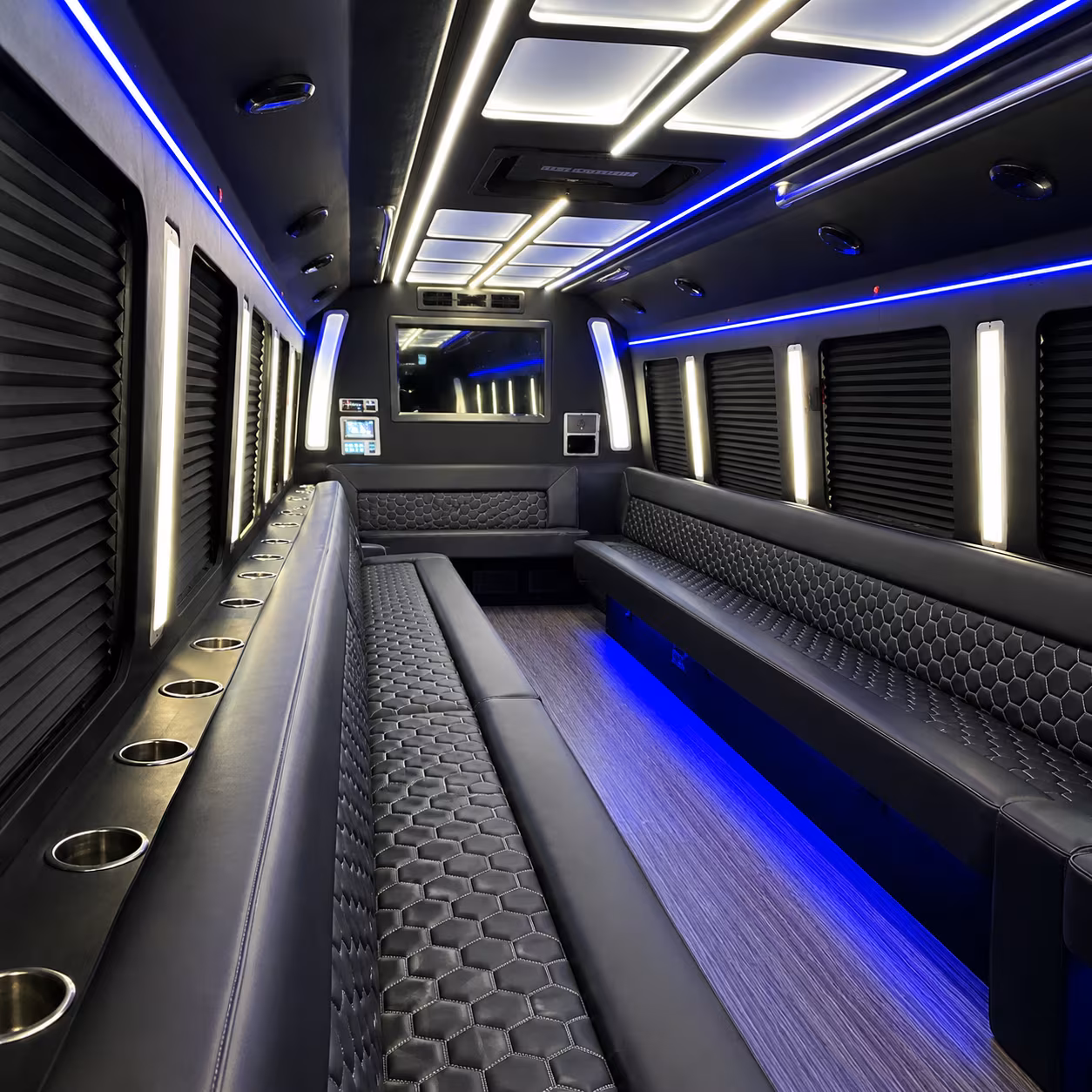 weston party bus interior