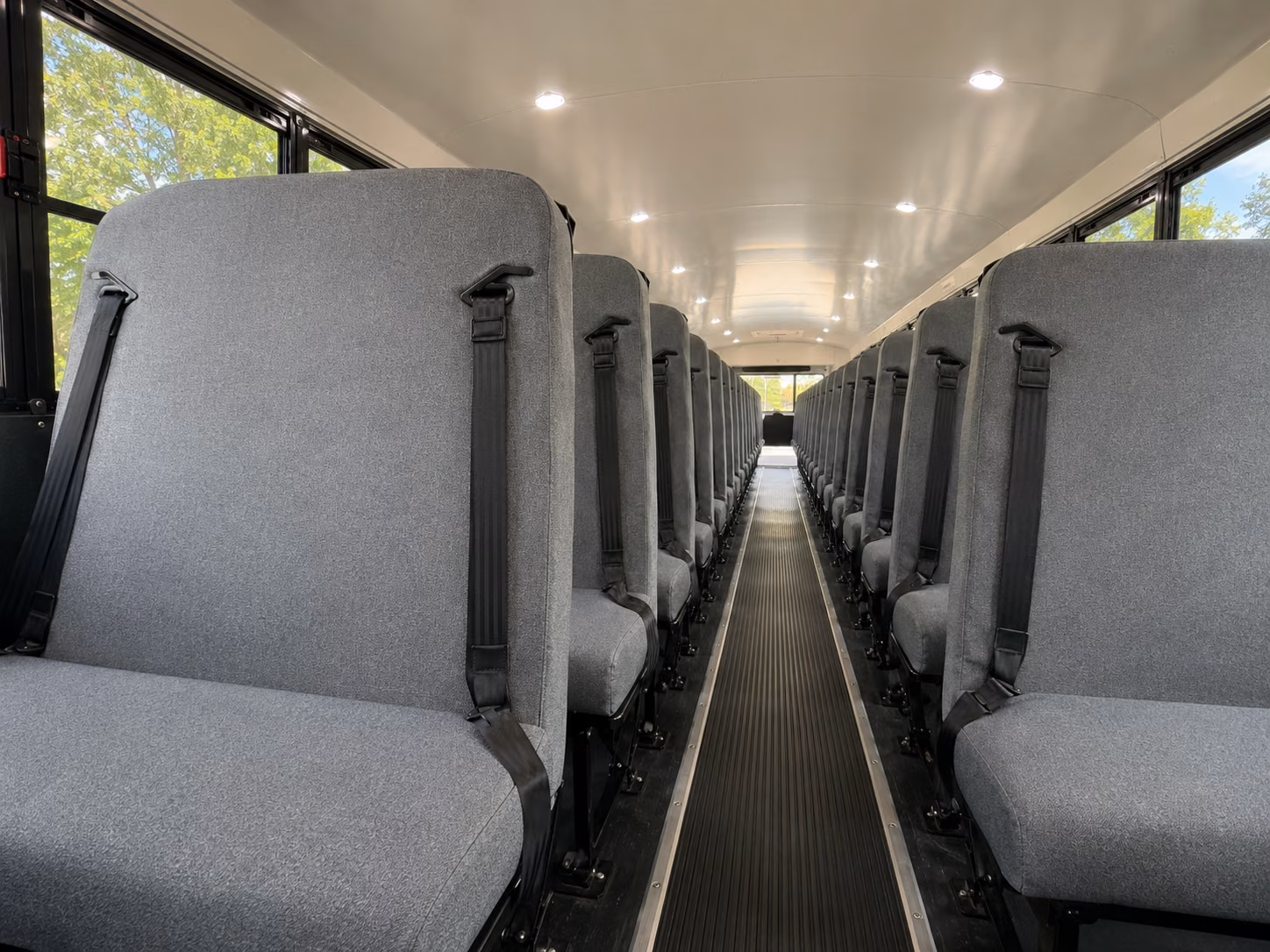 weston school bus interior