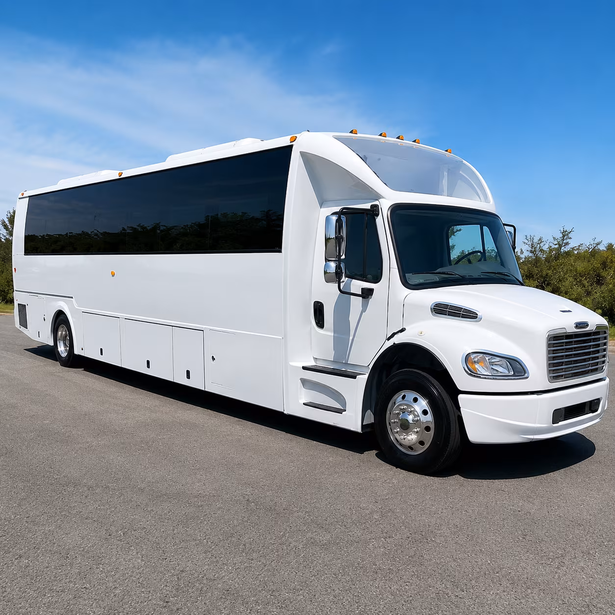 weston wedding party bus rental
